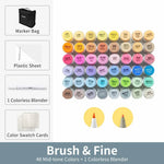 Dual-Tip Alcohol Art Marker Set