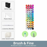 Dual-Tip Alcohol Art Marker Set