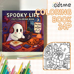 Halloween Spooky Life Coloring Book