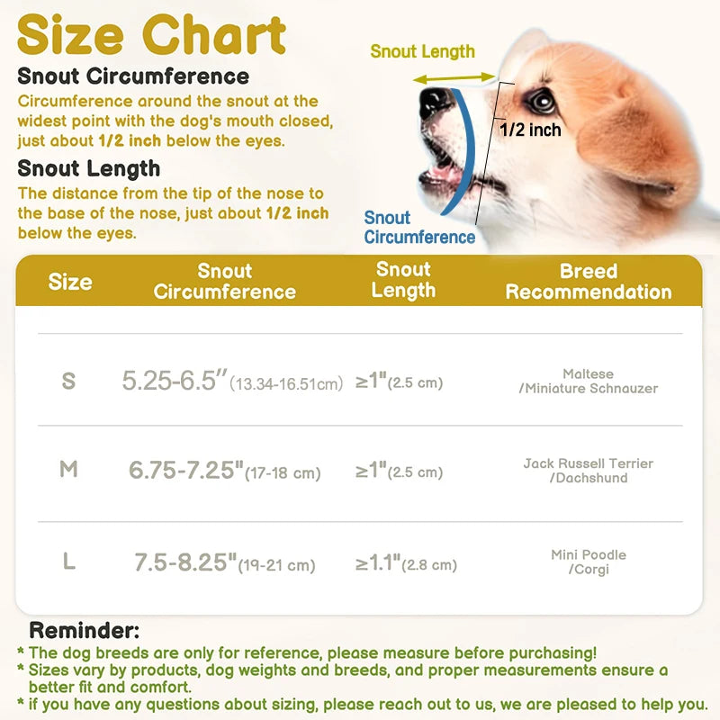 1PC Mesh Muzzle For Short Snout And Small Medium Dogs Anti-Biting, Focus On Brachycephalic Dogs Like Chihuahua Pomeranian