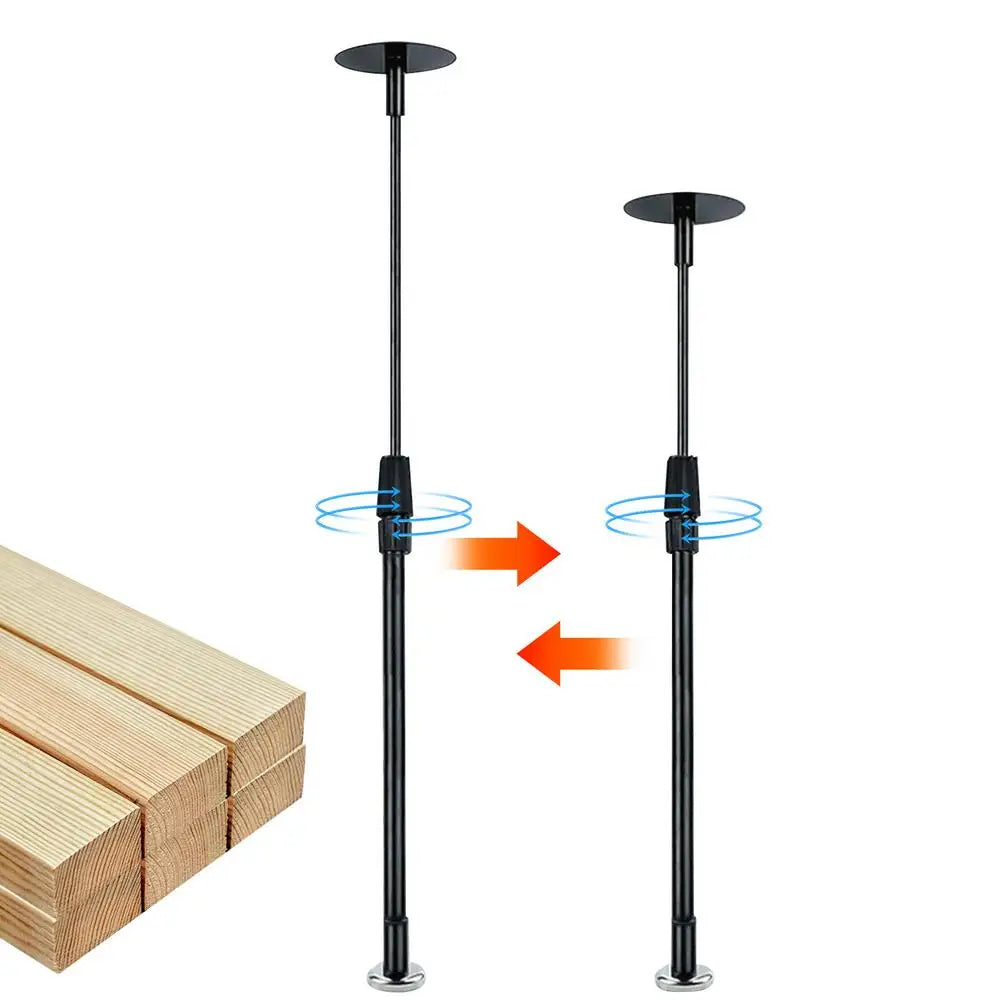 Firewood Measuring Tool Adjustable Magnetic Firewood Measuring Rod with Telescopic Shaft Firewood Gauge Attaches to Chainsaw Bar