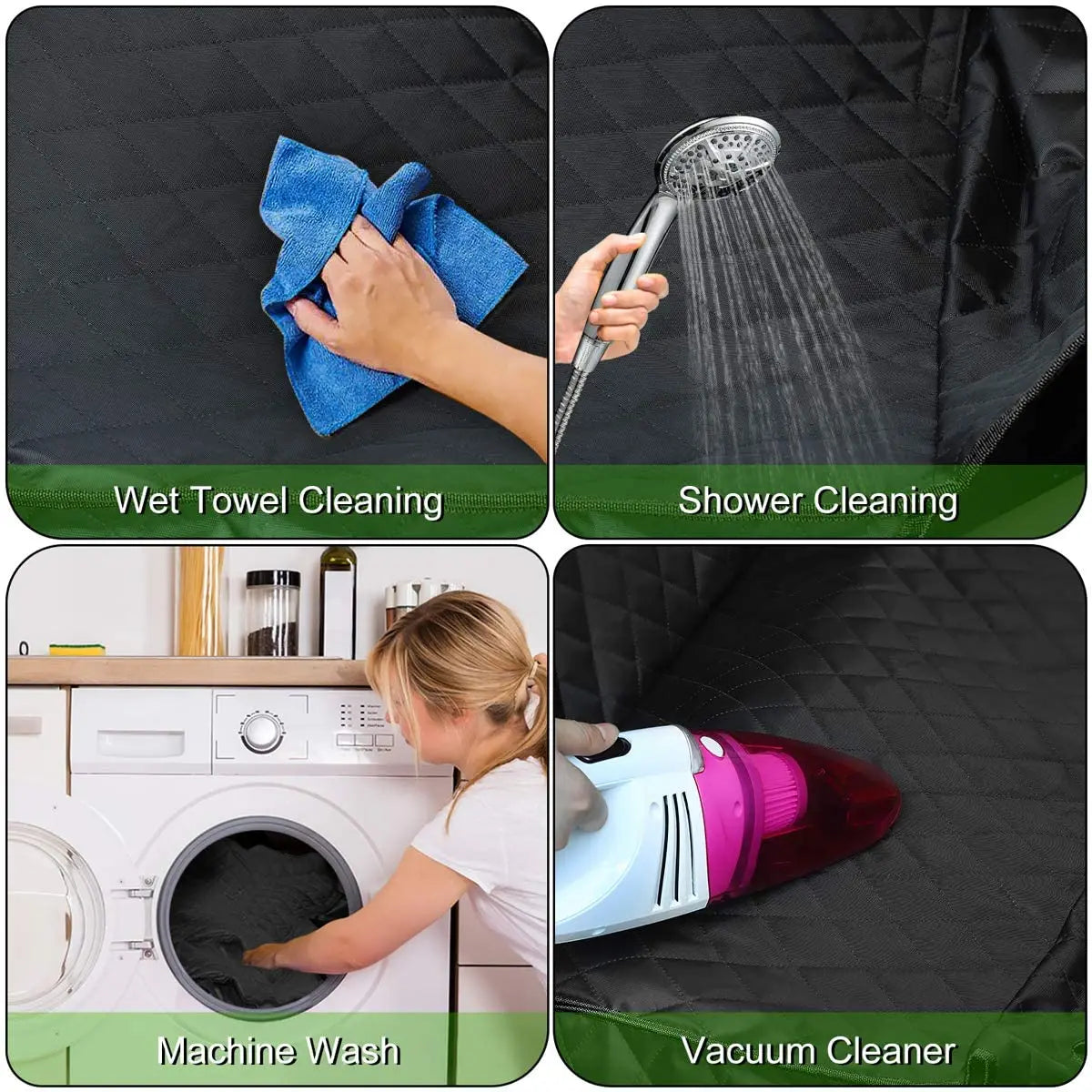 Dog Car Seat Cover Waterproof Pet Travel Dog Carrier Hammock Car Rear Back Seat Protector Mat Safety Carrier For Dogs Safety Pad