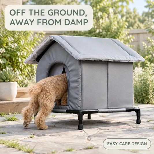 Waterproof Stray Cat House Outdoor Thickened Cat Nest Washable Foldable Pet Shelter Winter Warmth Pet House For Small Pet Supply