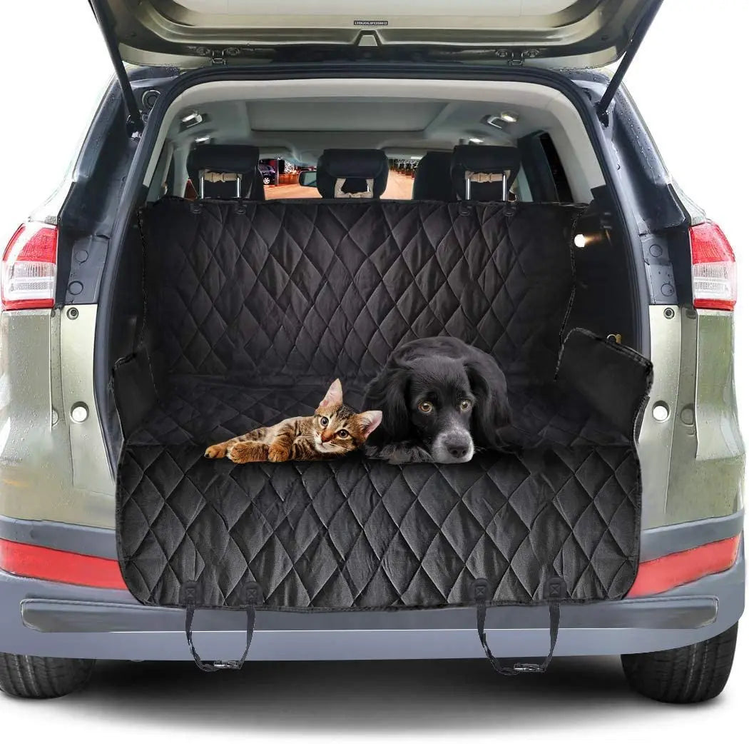 Dog Car Seat Cover Waterproof Pet Travel Dog Carrier Hammock Car Rear Back Seat Protector Mat Safety Carrier For Dogs Safety Pad