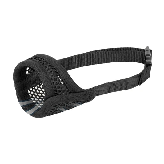 1PC Mesh Muzzle For Short Snout And Small Medium Dogs Anti-Biting, Focus On Brachycephalic Dogs Like Chihuahua Pomeranian