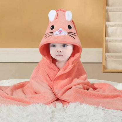 Quick-Dry Baby Hooded Towel